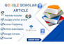write and publish articles in google scholar indexed journal